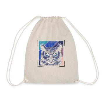 Nature Wildlife Owls Forest Animal Wilderness - Drawstring Bag - nature - Front
