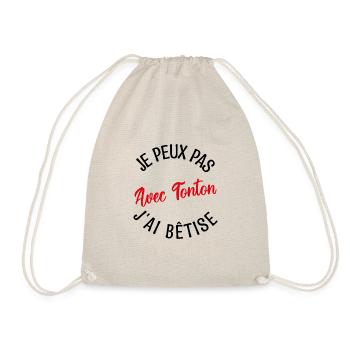 Cadeau Tonton, cadeau oncle, tonton de l'année. - Sac de sport léger - nature - Devant