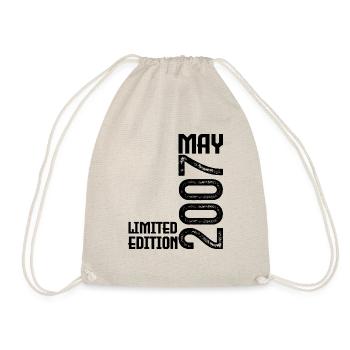 Gift May 2007. anniversary may 2007. May 2007. - Drawstring Bag - nature - Front