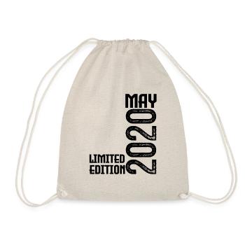 Gift May 2020. Anniversary May 2020. May 2020. - Drawstring Bag - nature - Front