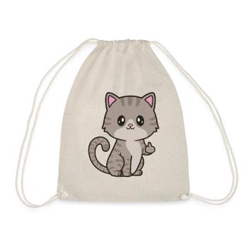 Chat chaton mignon animal de compagnie chat domestique - Sac de sport léger - nature - Devant