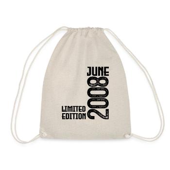 Cadeau juin 2008 anniversaire Juin 2008. juin 2008 - Sac de sport léger - nature - Devant