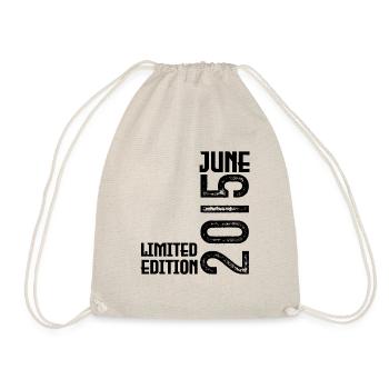 Cadeau juin 2015 anniversaire Juin 2015. juin 2015 - Sac de sport léger - nature - Devant