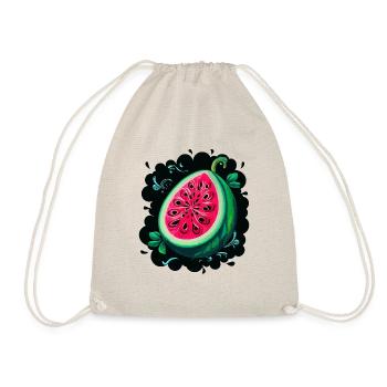 WASSERMELONE - Turnbeutel - Natur - Vorne