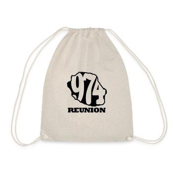 REUNION 974 - La réunion lé la - Sac de sport léger - nature - Devant