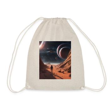 Astronomie Weltall Planeten - Turnbeutel - Natur - Vorne