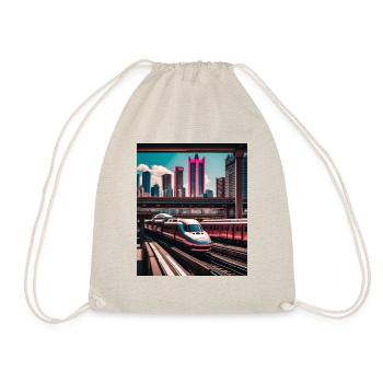 Tokyo Station - Drawstring Bag - nature - Front