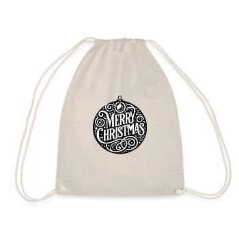 Joyeux Noël design drôle cadeau pour les amoureux de Noël - Sac de sport léger - nature - Devant