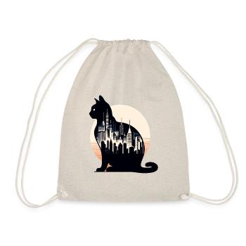 Urban cat - Drawstring Bag - nature - Front