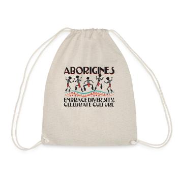Aborigines Embrace Diversity - Turnbeutel - Natur - Vorne