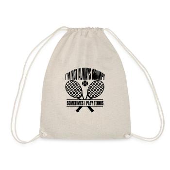 Tennis Club Tennis Tennis Lovers Tennis Players - Drawstring Bag - nature - Front