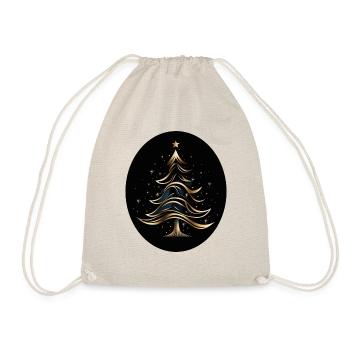 Magical Christmas Tree - Drawstring Bag - nature - Front