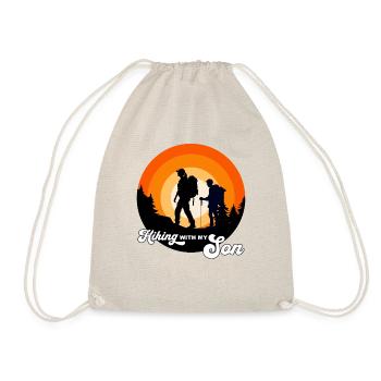 Randonner avec mon fils - wandern mit meinem Sohn - Sac de sport léger - nature - Devant