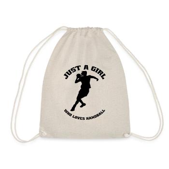 Handball Handball Player Handball Fan Handball Team - Drawstring Bag - nature - Front