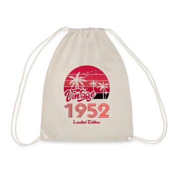 Vintage Année 1952 Edition Limitée Rouge - Sac de sport léger - nature - Devant