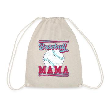 Baseball Mama Maman en détresse pour la fête des mères - Sac de sport léger - nature - Devant