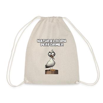 Talent Inside - Drawstring Bag - nature - Front