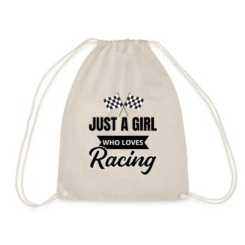 Juste une fille qui aime la course - Sac de sport léger - nature - Devant