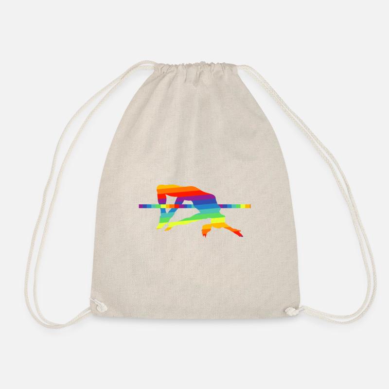 Saut en hauteur Saut à la perche Athlétisme - Sac de sport léger - nature