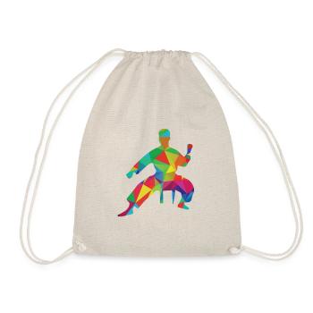 Karate, Judo, Taekwondo - Drawstring Bag - nature - Front