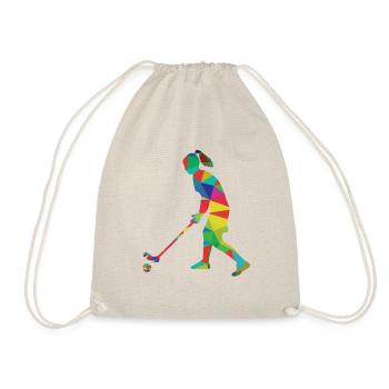 Hockey féminin - Sac de sport léger - nature - Devant