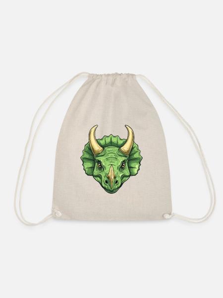 Triceratops - Turnbeutel - Natur