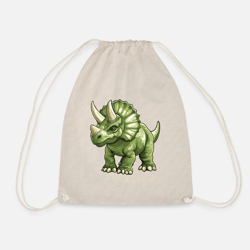 Triceratops - Turnbeutel - Natur
