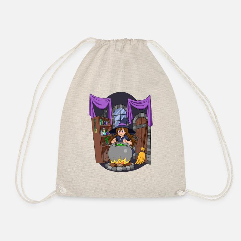 Witch - Drawstring Bag - nature