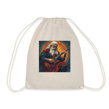 Odin à la guitare électrique - Sac de sport léger - nature - Devant