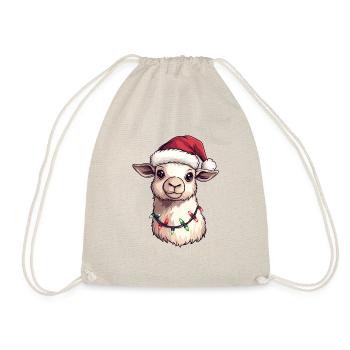 Noël en alpaga - Sac de sport léger - nature - Devant