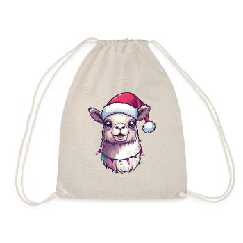 Noël en alpaga - Sac de sport léger - nature - Devant