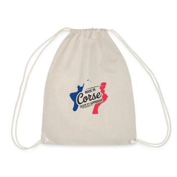 Made In Corse Testé Et Approuvé - Sac de sport léger - nature - Devant