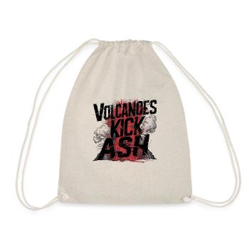 Volcano – Ash, Lava and Fire - Drawstring Bag - nature - Front