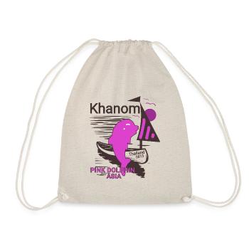 Dolphin lover gift - Turnbeutel - Natur - Vorne