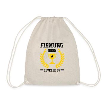 Firmung 2025 Firmlinge Firmungen Kommunion - Turnbeutel - Natur - Vorne