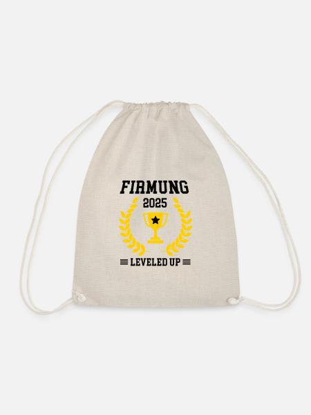 Firmung 2025 Firmlinge Firmungen Kommunion - Turnbeutel - Natur