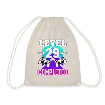 anniversaire de jeu haha comme - Sac de sport léger - nature - Devant