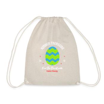 Hidden Treasure Easter Egg Hunt - Turnbeutel - Natur - Vorne