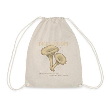 Champignons parmi nous – Été vintage aux champigno - Sac de sport léger - nature - Devant