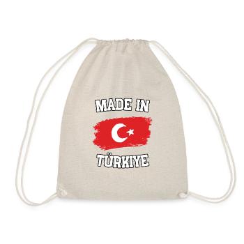 Fabriqué en Turquie - Sac de sport léger - nature - Devant
