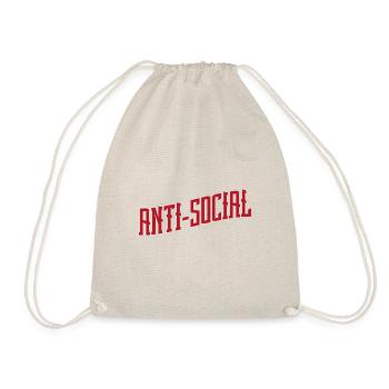 Anti social - Sac de sport léger - nature - Devant