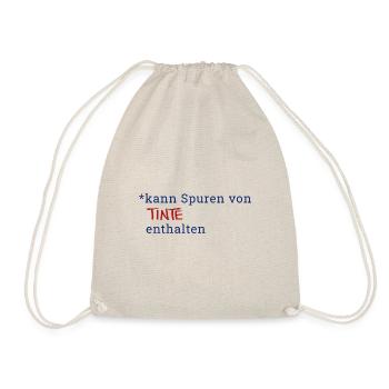Kann Spuren von Kreide enthalten Lehrerin Schule - Turnbeutel - Natur - Vorne