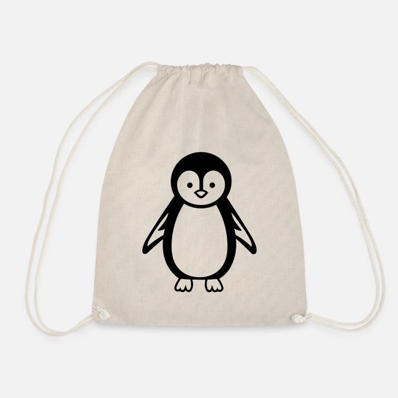 Pinguin - Turnbeutel - Natur