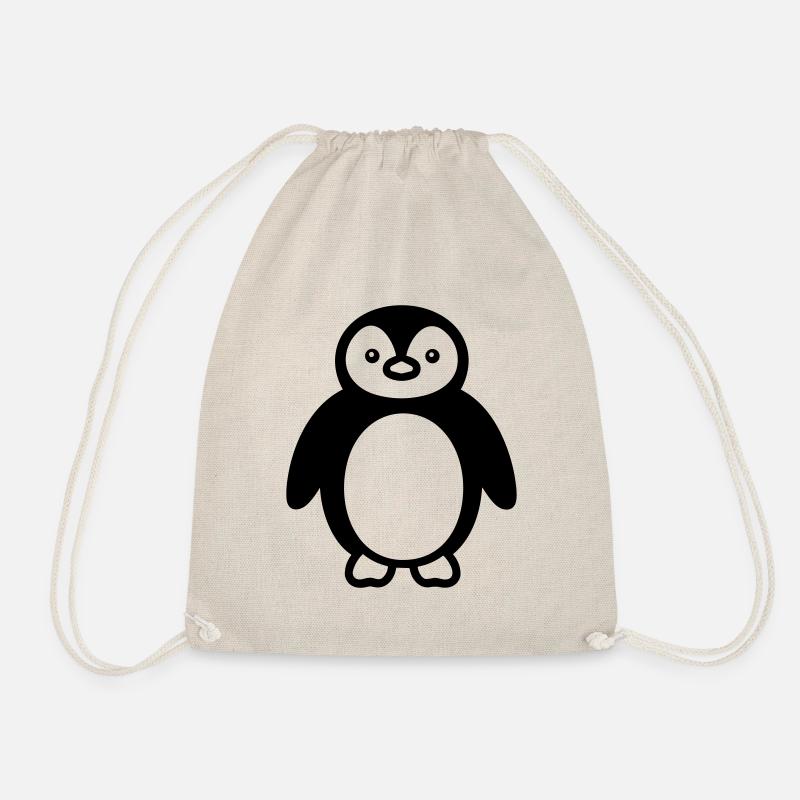 Pinguin - Turnbeutel - Natur