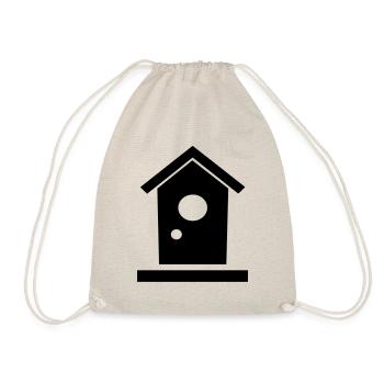 Bird House - Drawstring Bag - nature - Front