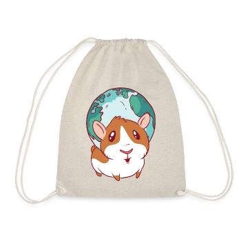 Hamster, la terre, le jour de la terre - Sac de sport léger - nature - Devant