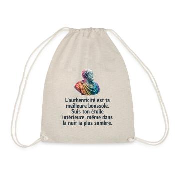 T-shirts Stoïcisme : L'inspiration à portée de soi - Sac de sport léger - nature - Devant