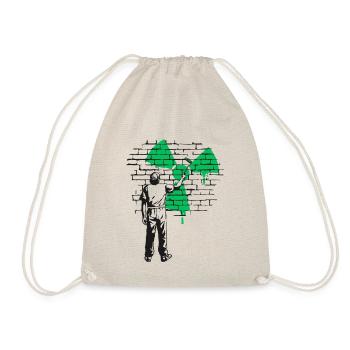 Nuclear Power Yes Please, Yes to Nuclear Energy - Drawstring Bag - nature - Front