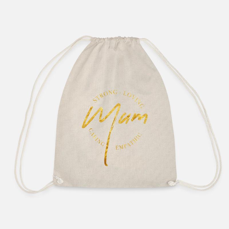 Mum - Turnbeutel - Natur