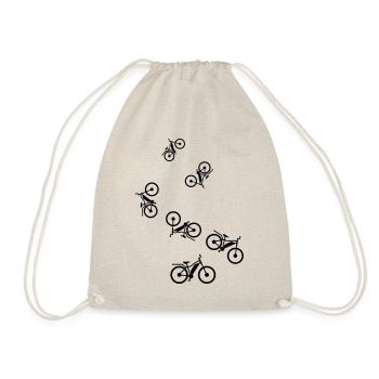 ebike bike - Drawstring Bag - nature - Front
